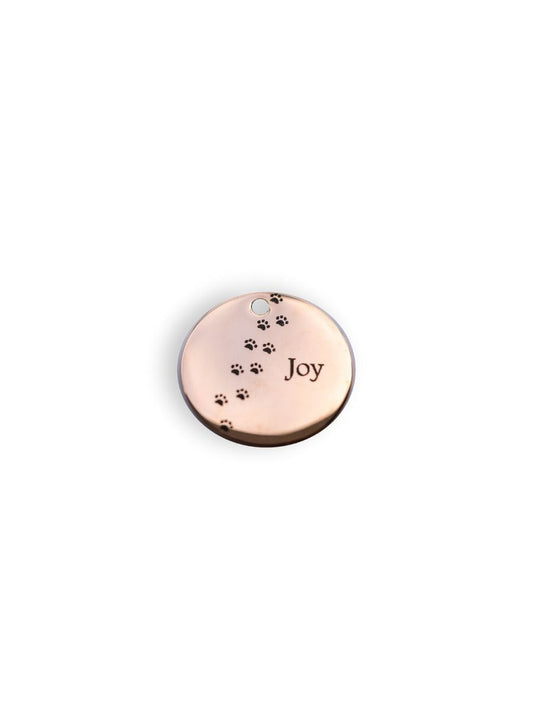 Wanderlust Engraved Pet ID Tag