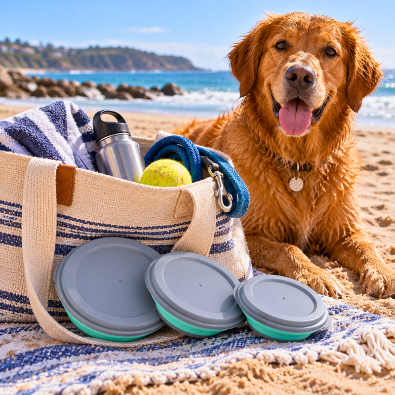 WanderPaw™ Silicone Travel Bowls