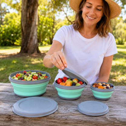 WanderPaw™ Silicone Travel Bowls