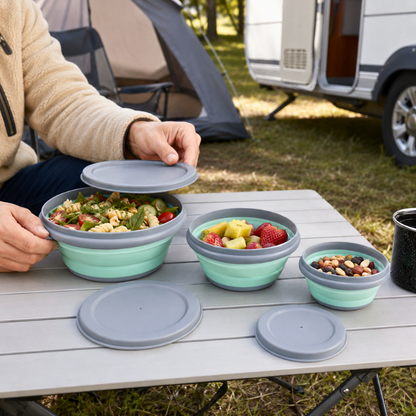 WanderPaw™ Silicone Travel Bowls