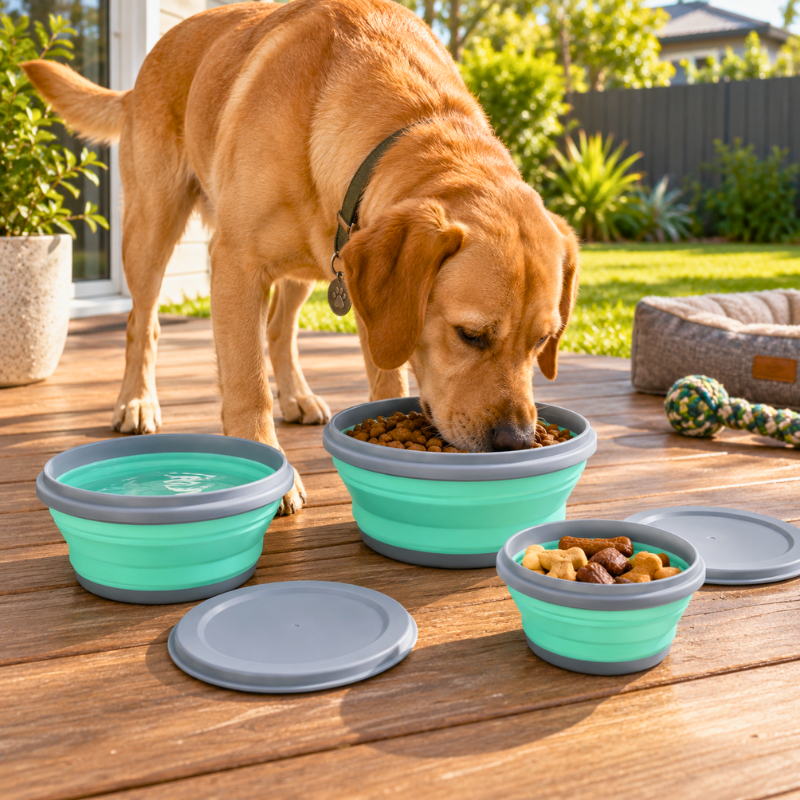 WanderPaw™ Silicone Travel Bowls